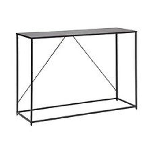 Meuble Console En Métal Noir L 120 X H 85 Cm