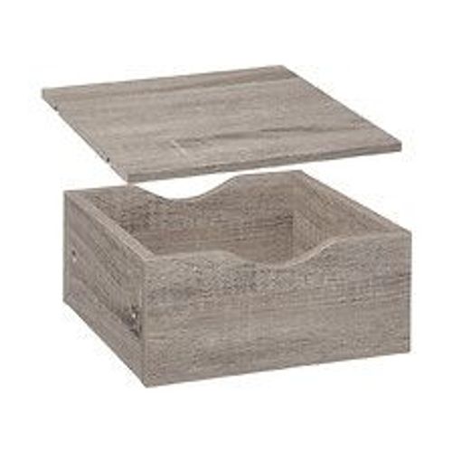 Tiroir Et Tablette Pour Étagère Coloris Gris 31 X 31cm Mix N' Modul