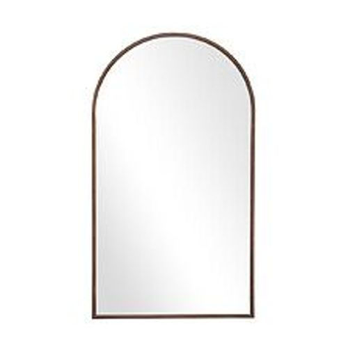 Miroir mural Arcade en Alu et Bois de Peuplier 78 x 140 cm