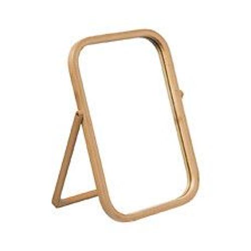 Miroir Pivotant en Bambou H 39 cm