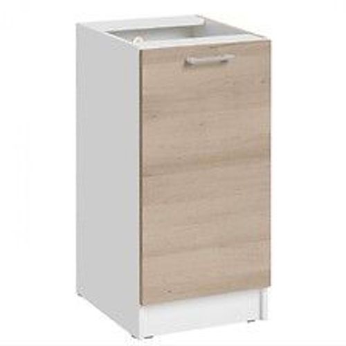 Meuble Bas De Cuisine Eco Chene Naturel 1 Porte L 40 Cm