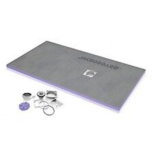 Jackon Receveur de douche à carreler Aqua Décentré 1200x900x40mm siphon horizontal offert (4512094 + 4512007)