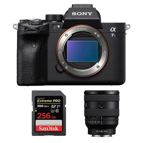 Sony Alpha A7S III Appareil photo + FE 20-70mm F4 G + SanDisk 256 Go Extreme Pro SDXC UHS-II U3 V90 300 Mo/s