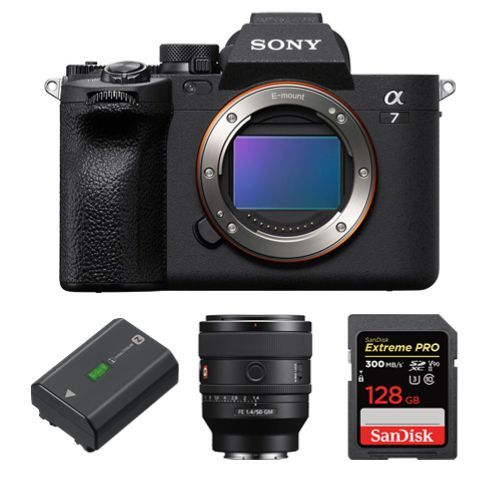 Boîtier Sony Alpha A7S III + FE 20-70mm F4 G + batterie Sony NP-FZ100 + SanDisk 128 Go Extreme Pro SDXC UHS-II U3 300 Mo/s