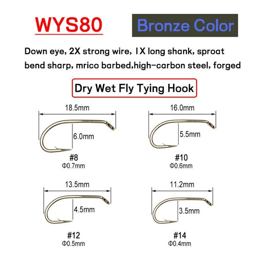 Lot De 100 Hameçons Gerry's Tackle GT 9171 – Taille 10, Nickelés, Yeux Ouverts, Acier