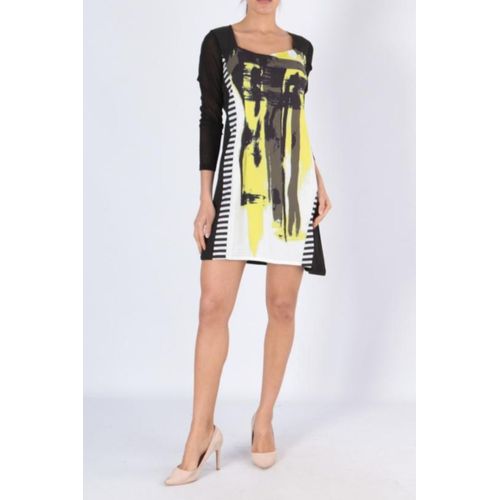 Robe Noir Et Jaune