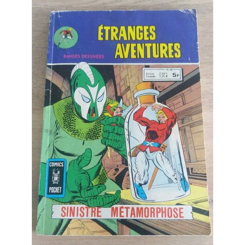 Etranges Aventures N° 60 : Sinistre Metamorphose