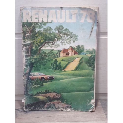 Guide Renault 1978 Avec Dictionnaire / Illustrations Couleur