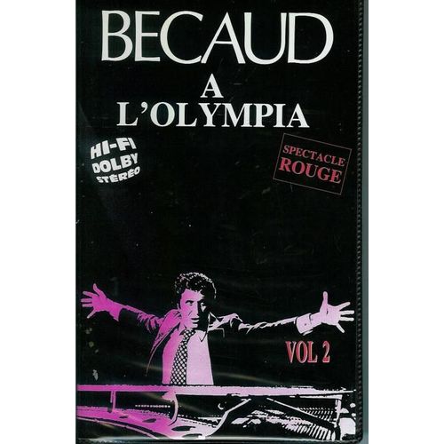 Becaud À L'olympia : Spectacle Rouge