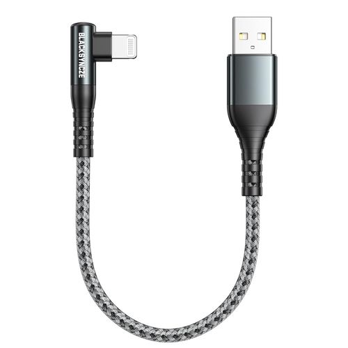 Câble Iphone Court 30cm, Cable Chargeur Iphone [Certifié Mfi] Nylon Câble Lightning Charge Rapide Angle Droit Fil Pour Iphone 14 13 12 11 Pro Max Mini Xr Xs X 8 7 6 Plus 5s Se 2020