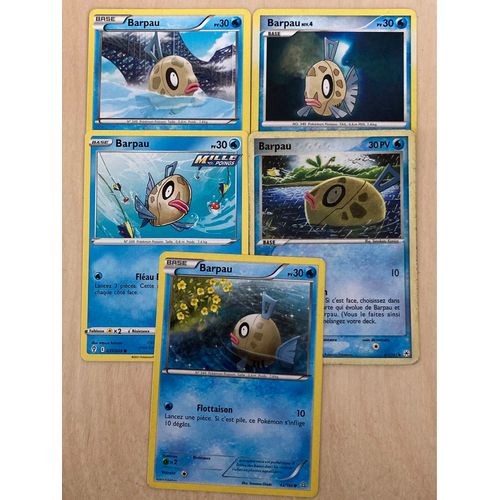 (1163) 5x Barpau (Pokemon) 