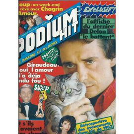 Podium 01/02/1983 Pastor, Bashung, Tom Novembre, Sheila, Joëlle, Sardou, Vartan, Sophie Marceau, Goldman, Balavoine, Lahaye, Françoise Hardy, Bachelet, Karen Cheryl, Rose Laurens, Chagrin D'amour,Dave