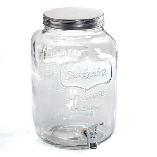 Distributeur De Boisson En Verre "Yorkshire" 4l Transparent