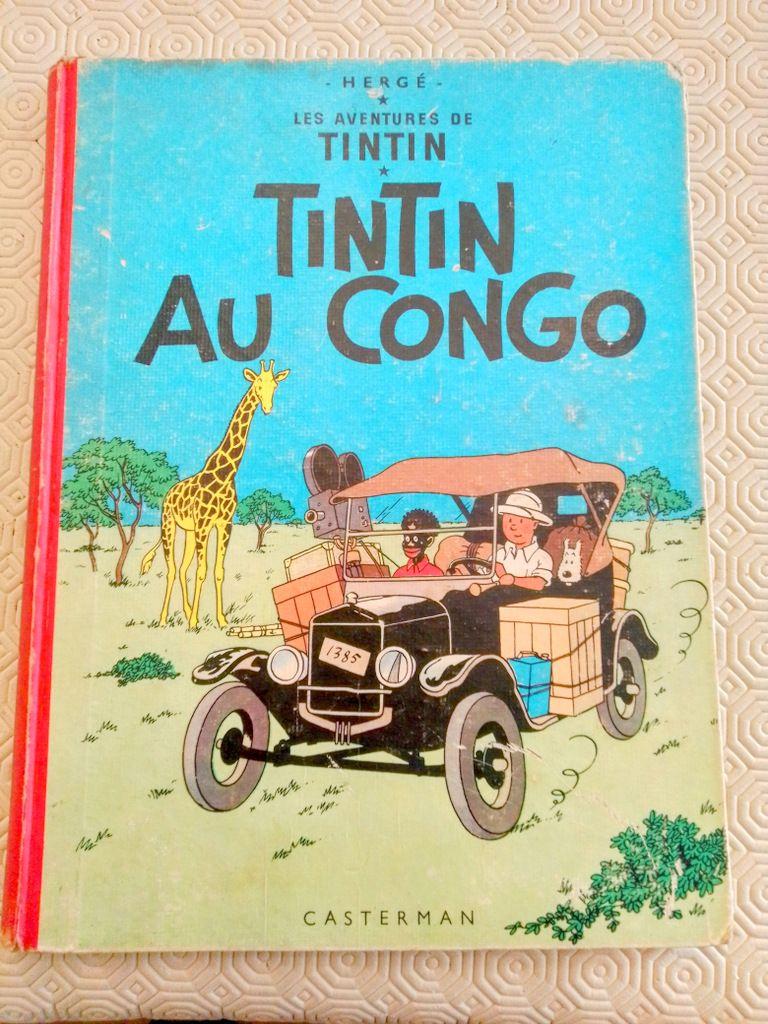 Hergé - Tintin au Congo Escale à Paris - Bédécouverte