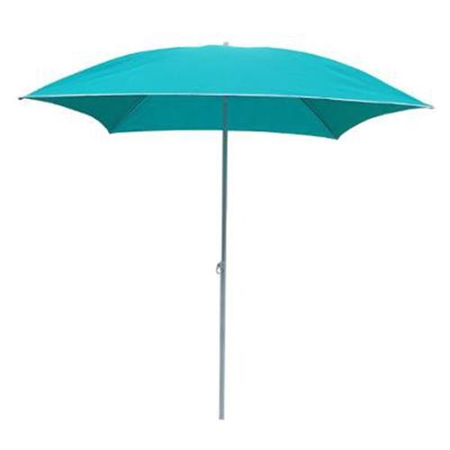 Parasol De Plage Carré "Helenie" 239cm Turquoise