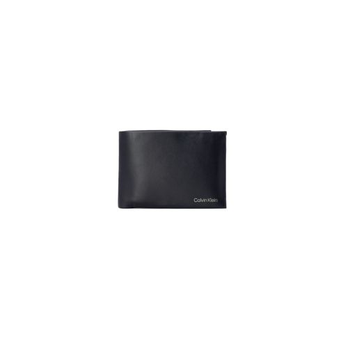 Portefeuilles Homme CALVIN KLEIN ck concise trifold 10cc w/coin k50k510600