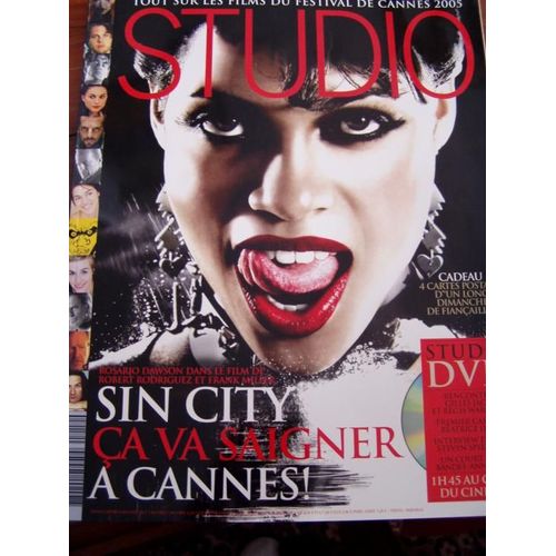 Studio Magazine N° 212 : Sin City : Ça Va Saigner À Cannes