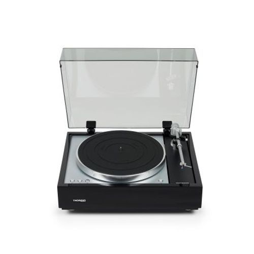 THORENS - TD 1601 NOIR - Platine vinyle entrainement par courroie - Finition noir