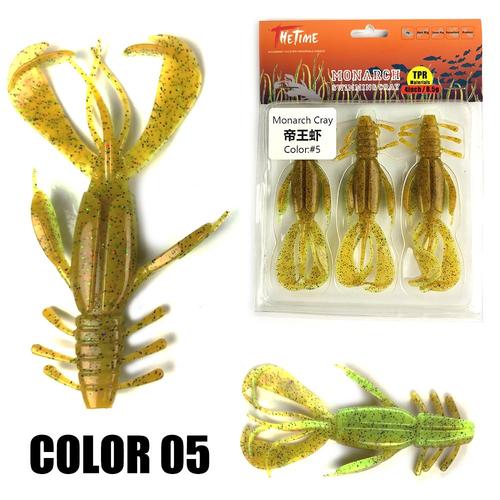 Monarch Cray 05 - Hameçons De Pêche Pour Bar, Sandre, Crappie, Wobbler, Leurre Souple