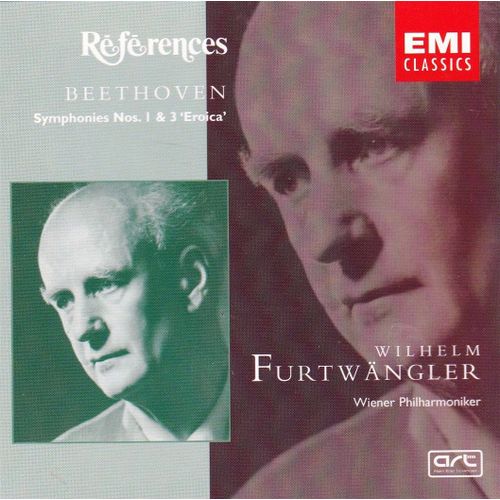 Beethoven Symphonies Nos 1 & 3 (Eroica) / Wilhelm Furtwängler Wiener Philharmoniker