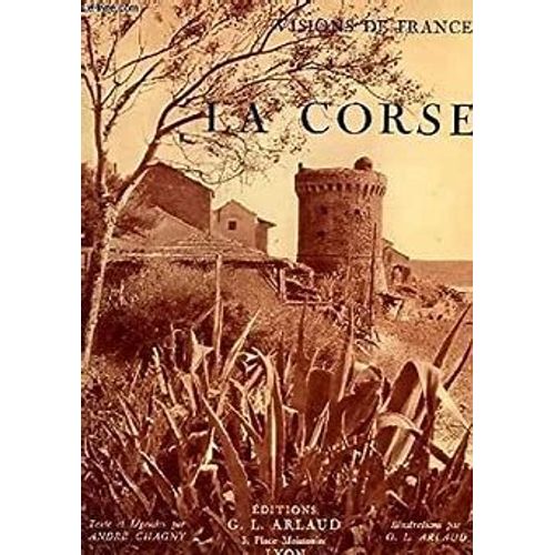 Livre La Corse De 1937