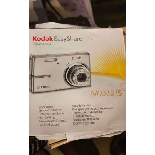 Notice user guide de démarrage rapide mode d'emploi pour appareil-photo numérique Kodak EasyShare M1073 IS
