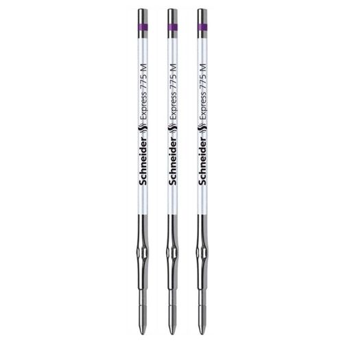 Schneider Lot De 3 Recharges Express 775 Pte Moyenne Violet