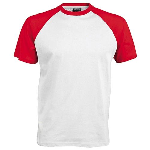 T-Shirt De Baseball À Manches Courtes Kariban Pour Homme