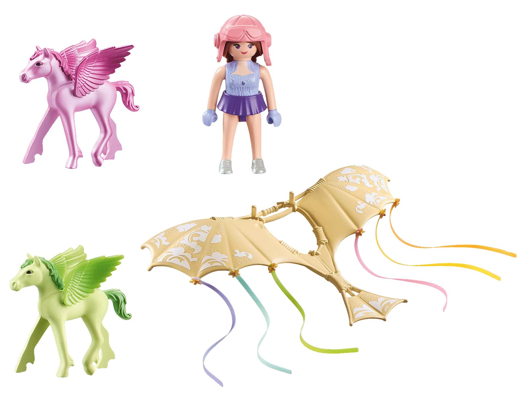 Playmobil Princess Magic 71363 - Princesse Et Poulains Ail�s - 2