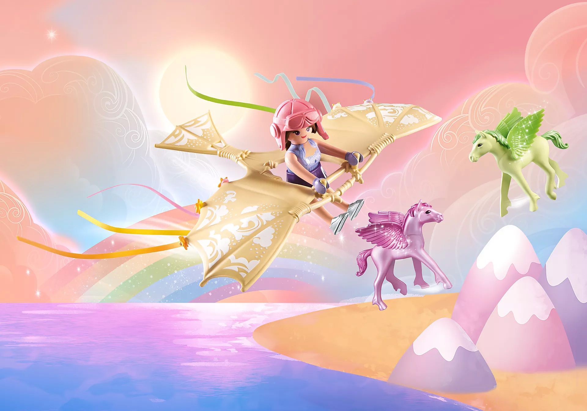 Playmobil Princess Magic 71363 - Princesse Et Poulains Ail�s - 4