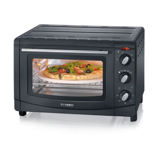 SEVERIN TO 2068 - Four électrique - convection - 20 litres - 1.5 kWatt - noir