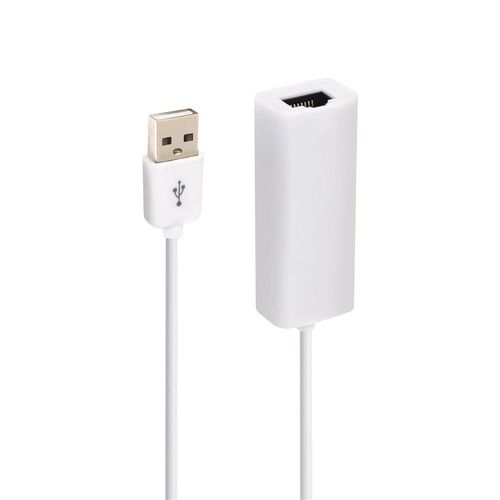 Cables USB Accsup ADAPTATEUR USB 2.0 (MALE) VERS RJ45 (FEMELLE) NOIR