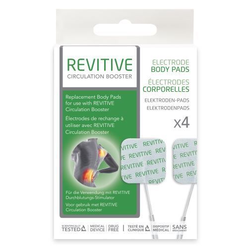 Revitive - Électrodes De Remplacement - Pour Stimulateur Musculaire Électronique - Pour Revitive Ix, Lv 