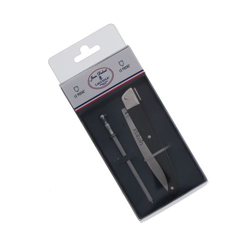 Couteau Jean Dubost Laguiole Le Poche® Argent Et Noir