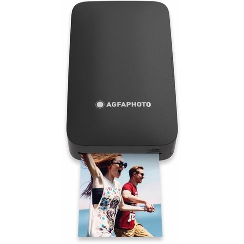 Agfa AMP23BK Mini imprimante photo - 2x3 - Noir