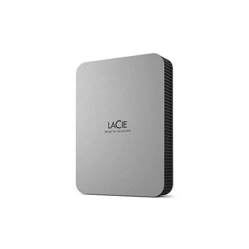 LaCie Mobile Drive STLP5000400 - Disque dur - 5 To - externe (portable) - USB 3.2 Gen 1 (USB-C connecteur) - lune argentée