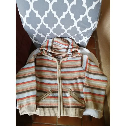 Veste À Capuche 36 Mois In Extenso 100% Coton