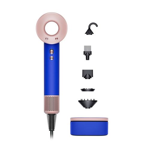 Sèche-Cheveux Dyson Supersonic Hd07 Blue Blush Bleu Rose Poudré Avec Coffret De Rangement (460555-01)