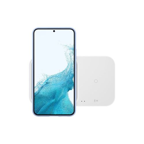 Chargeur Induction Plat Duo Watch Fastcharge 15w Blanc Samsung