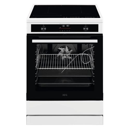 Cuisinière Induction 4 foyers 60x60 SteamBake - AEG CIS6699BPW