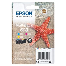 Epson Multipack 603 (Etoile de Mer) - Pack de 3 cartouches d'encre couleur - cyan, magenta, jaune