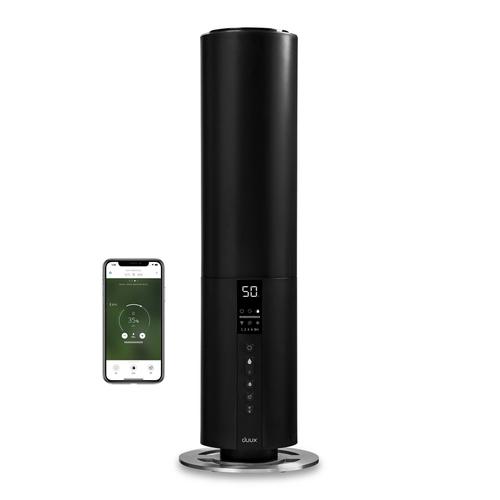 Duux Beam 2 Noir - Humidificateur à Ultrasons Connecté - 5L Capacité - 350ml/h - 40m²