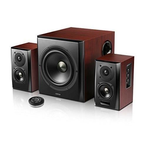 Edifier S350DB - Enceinte sans fil Bluetooth - Brun
