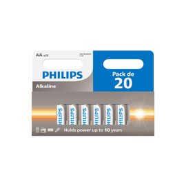 Lot de 20 piles PHILIPS AA