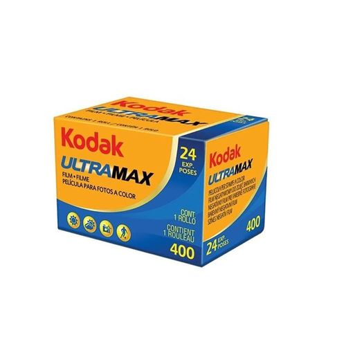 Kodak Ultramax 400 GC135-24 - Pellicule Couleur Haute Sensibilité - 24 Expositions pour Photos Éclatantes - Multicolore