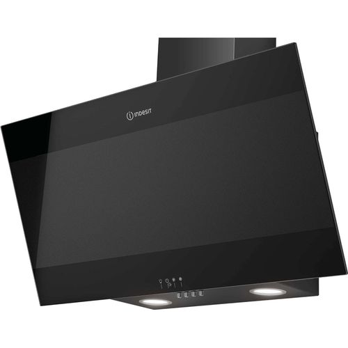 Hotte Cheminée coudée Indesit Ihvp 83F LM K - Noir