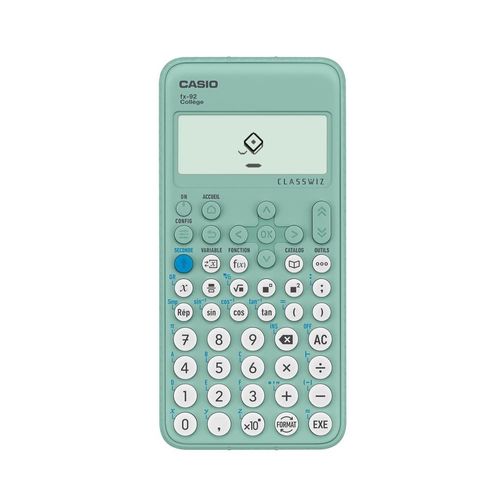 Calculatrice scientifique Casio FX92 collège - nouvelle version 2023