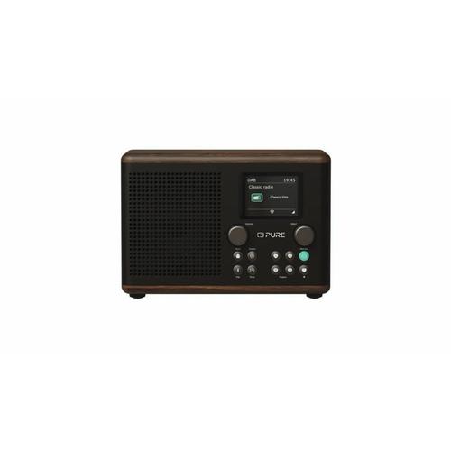 Pure Classic H4 radio numérique Noir/Noyer