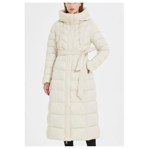 Doudoune Longue Blanc Femme