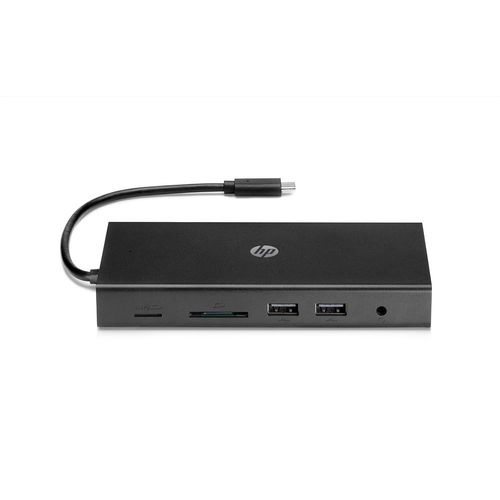 HP Travel Hub - Réplicateur de port - USB-C - VGA, HDMI - Europe
